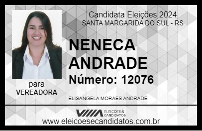 Candidato NENECA ANDRADE 2024 - SANTA MARGARIDA DO SUL - Eleições