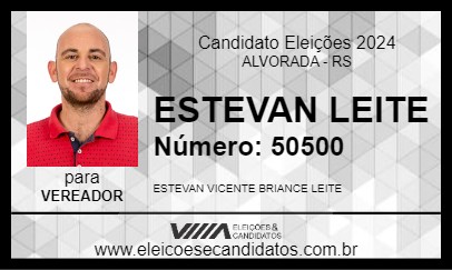 Candidato ESTEVAN LEITE 2024 - ALVORADA - Eleições