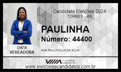 Candidato PAULINHA 2024 - TORRES - Eleições