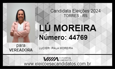 Candidato LÚ MOREIRA 2024 - TORRES - Eleições