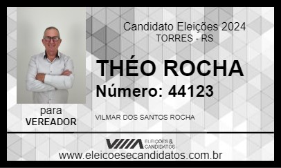 Candidato THÉO ROCHA 2024 - TORRES - Eleições