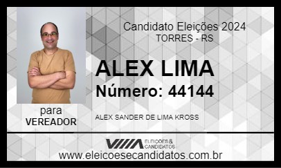 Candidato ALEX LIMA 2024 - TORRES - Eleições