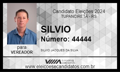 Candidato SILVIO 2024 - TUPANCIRETÃ - Eleições