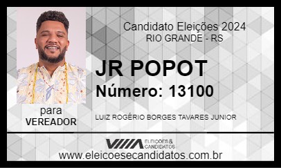 Candidato JUNIOR POPOTI 2024 - RIO GRANDE - Eleições