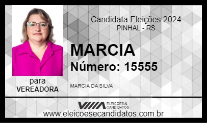 Candidato MARCIA 2024 - PINHAL - Eleições