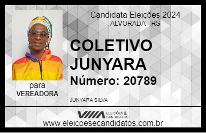 Candidato COLETIVO JUNYARA 2024 - ALVORADA - Eleições