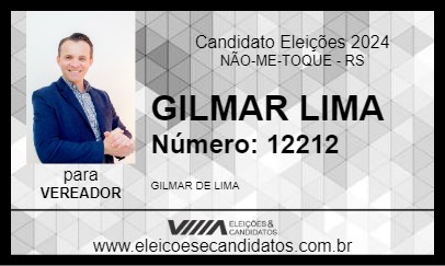 Candidato GILMAR LIMA 2024 - NÃO-ME-TOQUE - Eleições