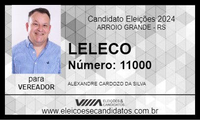 Candidato LELECO 2024 - ARROIO GRANDE - Eleições