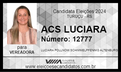 Candidato ACS LUCIARA 2024 - TURUÇU - Eleições