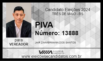 Candidato PIVA 2024 - TRÊS DE MAIO - Eleições