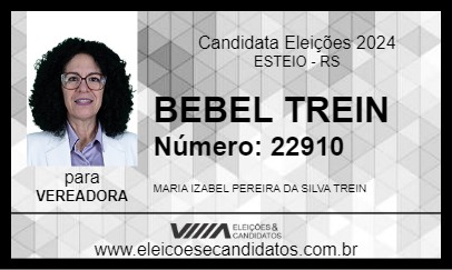 Candidato BEBEL TREIN 2024 - ESTEIO - Eleições