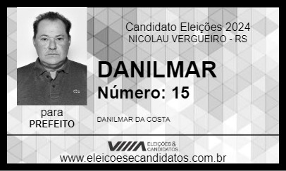 Candidato DANILMAR 2024 - NICOLAU VERGUEIRO - Eleições