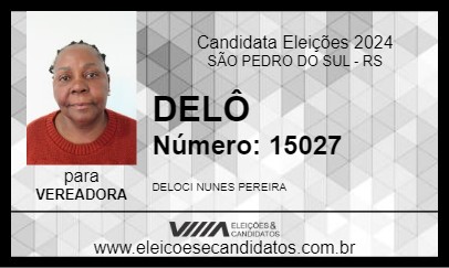 Candidato DELÔ 2024 - SÃO PEDRO DO SUL - Eleições