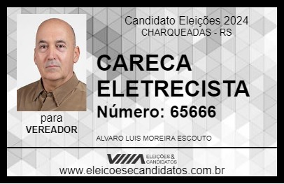 Candidato CARECA ELETRECISTA 2024 - CHARQUEADAS - Eleições