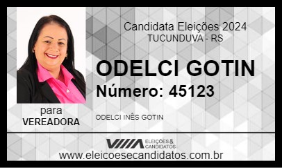 Candidato ODELCI GOTIN 2024 - TUCUNDUVA - Eleições