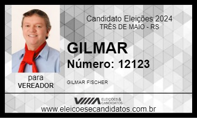 Candidato GILMAR 2024 - TRÊS DE MAIO - Eleições