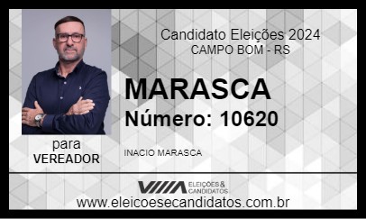 Candidato MARASCA 2024 - CAMPO BOM - Eleições