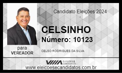 Candidato CELSINHO 2024 - CAMPO BOM - Eleições