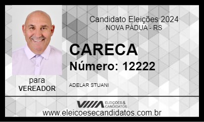 Candidato CARECA 2024 - NOVA PÁDUA - Eleições