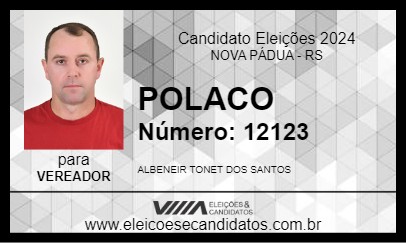 Candidato POLACO 2024 - NOVA PÁDUA - Eleições