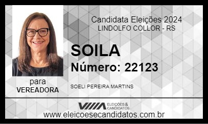 Candidato SOILA 2024 - LINDOLFO COLLOR - Eleições