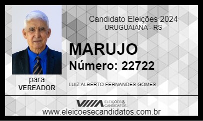 Candidato MARUJO 2024 - URUGUAIANA - Eleições