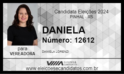 Candidato DANIELA 2024 - PINHAL - Eleições