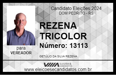 Candidato REZENA TRICOLOR 2024 - DOM PEDRITO - Eleições