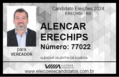 Candidato ALENCAR ERECHIPS 2024 - ERECHIM - Eleições