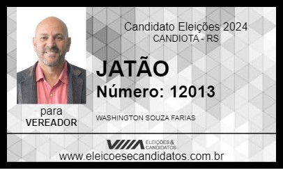 Candidato JATÃO 2024 - CANDIOTA - Eleições