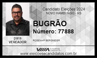 Candidato BUGRÃO 2024 - NOVO HAMBURGO - Eleições