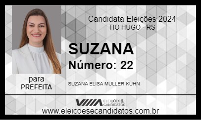 Candidato SUZANA 2024 - TIO HUGO - Eleições