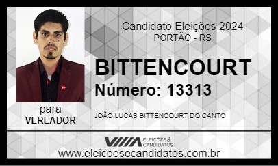 Candidato BITTENCOURT 2024 - PORTÃO - Eleições