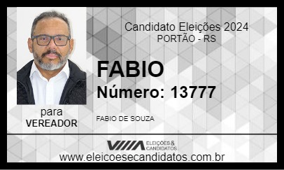 Candidato FABIO 2024 - PORTÃO - Eleições