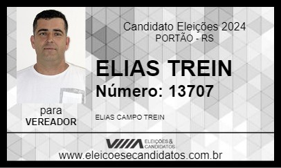 Candidato ELIAS TREIN 2024 - PORTÃO - Eleições