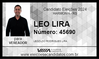 Candidato LEO LIRA 2024 - HARMONIA - Eleições