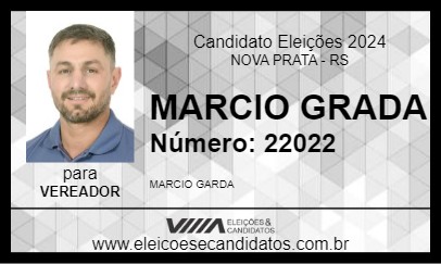 Candidato MARCIO GARDA 2024 - NOVA PRATA - Eleições