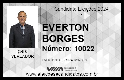 Candidato EVERTON BORGES 2024 - TORRES - Eleições