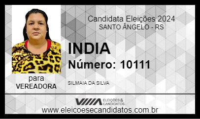 Candidato INDIA 2024 - SANTO ÂNGELO - Eleições