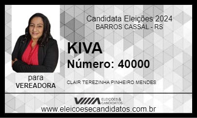 Candidato KIVA 2024 - BARROS CASSAL - Eleições