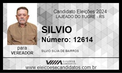 Candidato SILVIO 2024 - LAJEADO DO BUGRE - Eleições