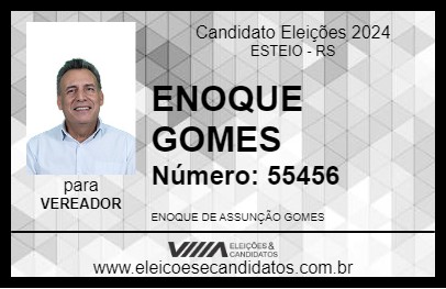 Candidato ENOQUE GOMES 2024 - ESTEIO - Eleições