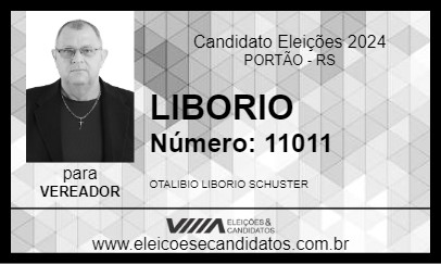 Candidato LIBORIO 2024 - PORTÃO - Eleições