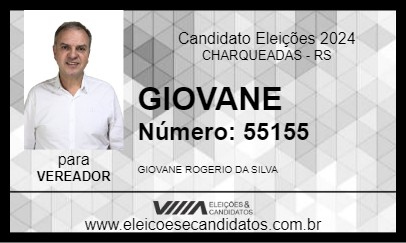 Candidato GIOVANE 2024 - CHARQUEADAS - Eleições