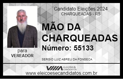 Candidato MÃO DA CHARQUEADAS 2024 - CHARQUEADAS - Eleições