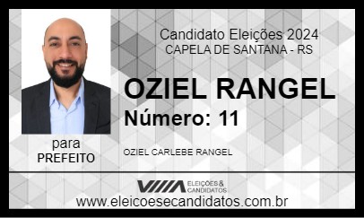 Candidato OZIEL RANGEL 2024 - CAPELA DE SANTANA - Eleições