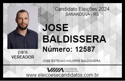 Candidato JOSE BALDISSERA 2024 - SANANDUVA - Eleições