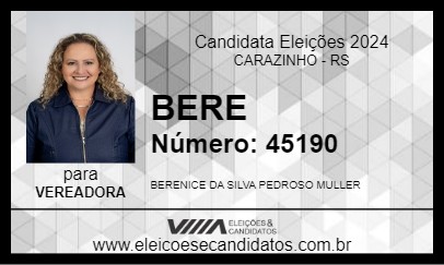 Candidato BERE 2024 - CARAZINHO - Eleições