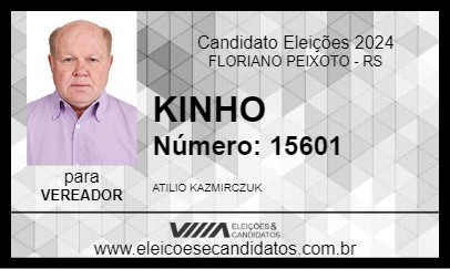 Candidato KINHO 2024 - FLORIANO PEIXOTO - Eleições