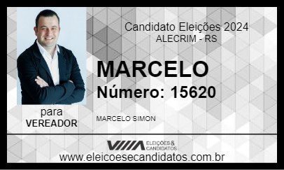 Candidato MARCELO 2024 - ALECRIM - Eleições